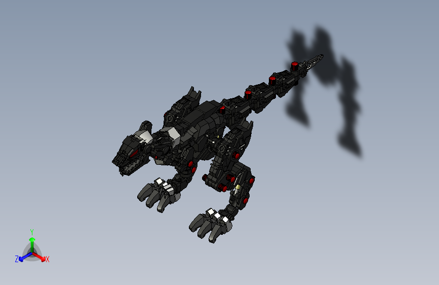 ZOIDS暴龙机器人