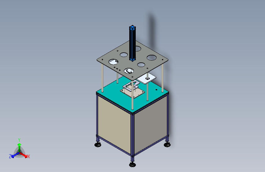 半自动吸塑密封机