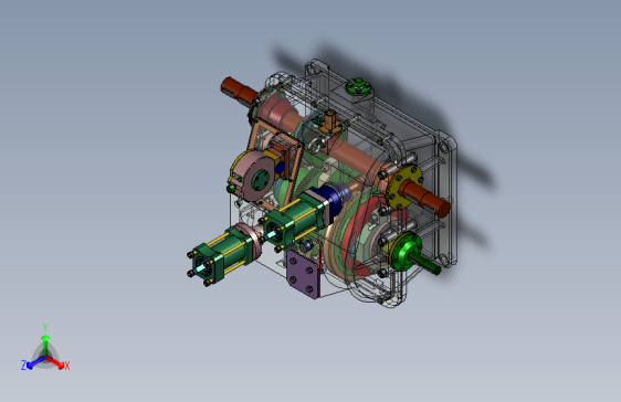变速器（内部结构清晰）