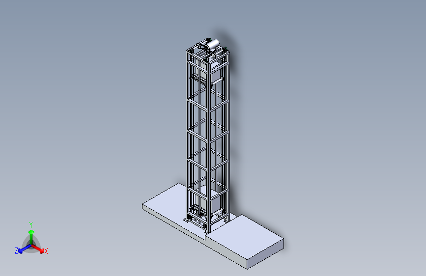 智通升降机 提升机