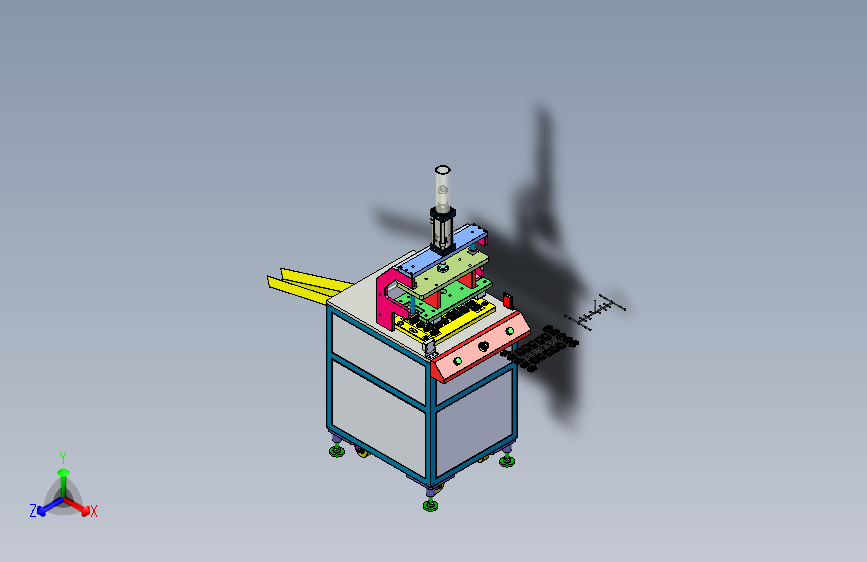 自动化塑胶切水口机