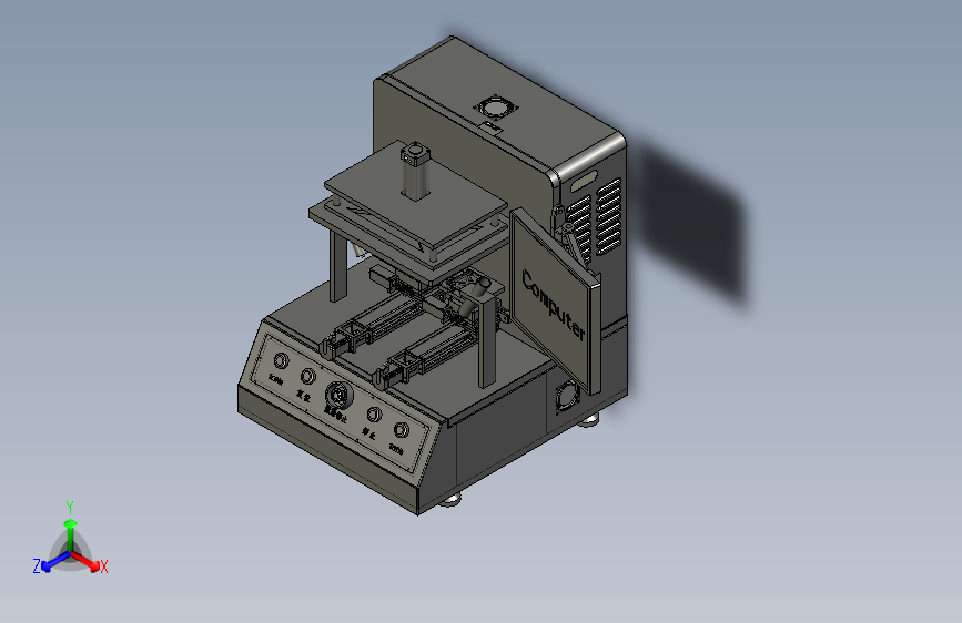 自动检测调焦机