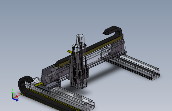 三轴龙门式模组
