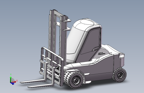 叉车3D