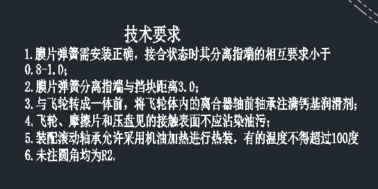 自卸车离合器设计