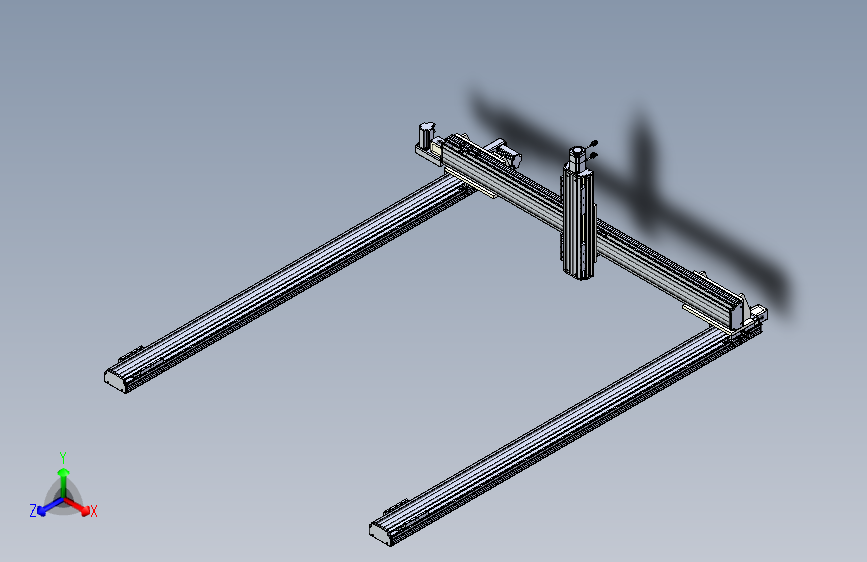 FX136B-2YXZ  四轴龙门搭建