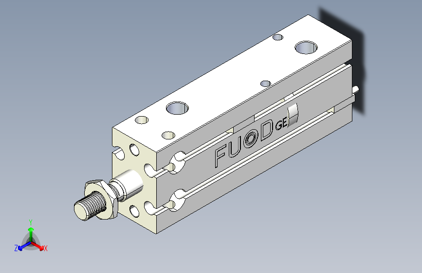 CU自由安装型气缸（缸径10）