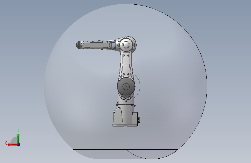 六轴机器人 外部模型