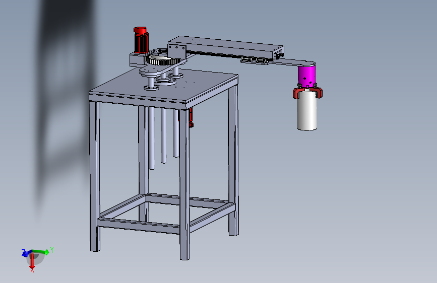 薄壁件上下料机械手