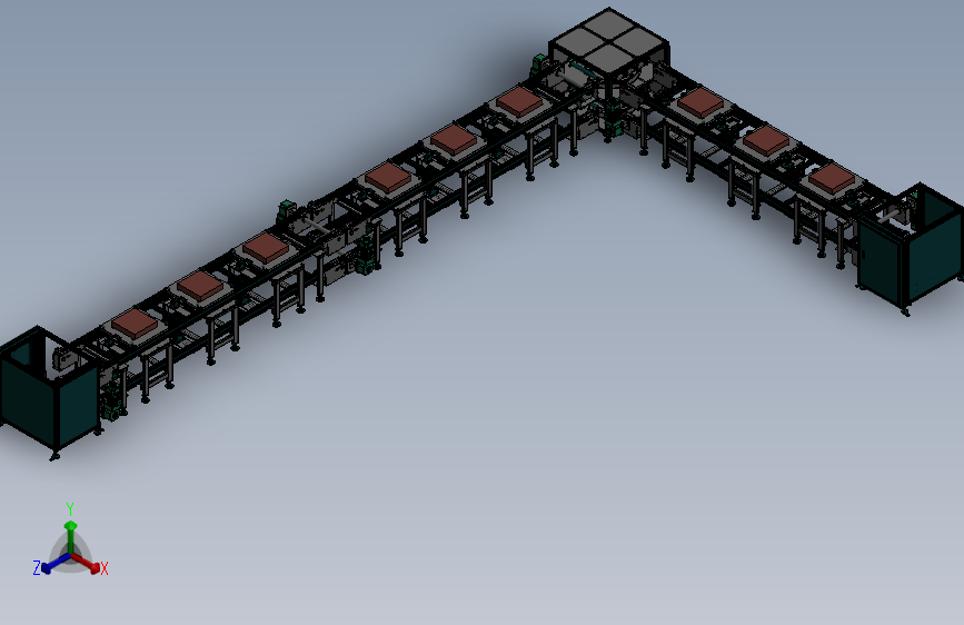 双层循环倍速链