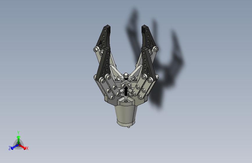 4-finger四指机器人夹爪