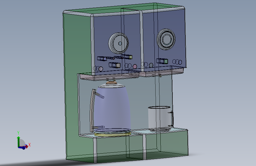 图纸介绍 ：咖啡机