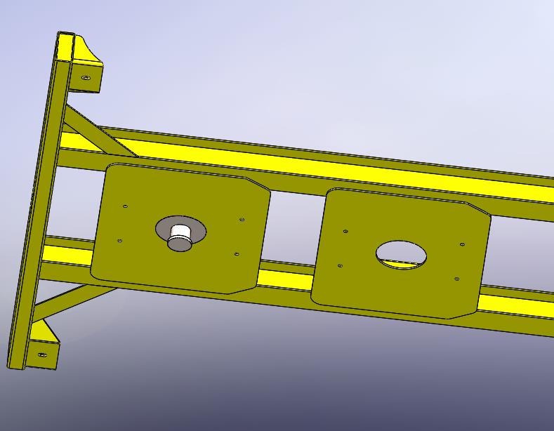 集装箱运输半挂车车架