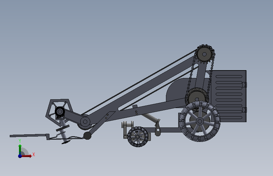 大葱收割打包机