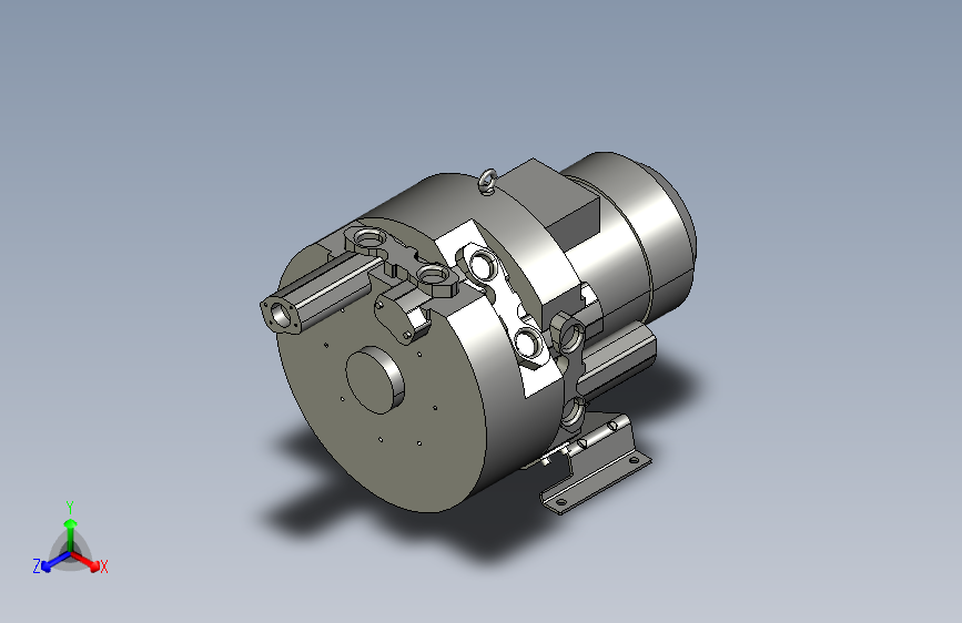 4HB630-7AT67-8三段式高压风机7.5KW牙科设备配套