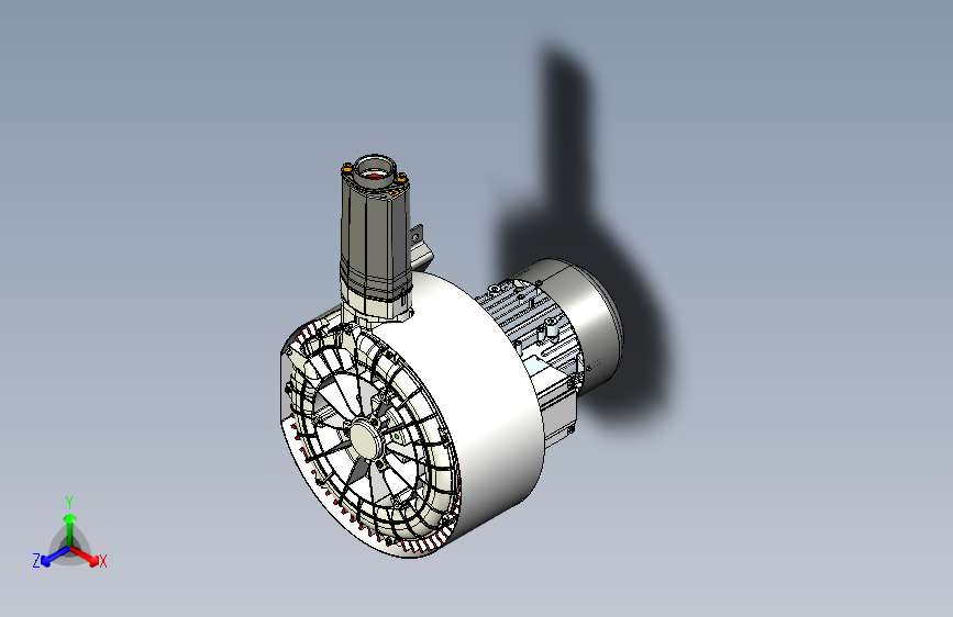 2HB320-7HH36 1.3KW双叶轮高压鼓风机高压风机旋涡气泵无油真空泵