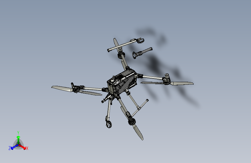 DJM400无人机模型