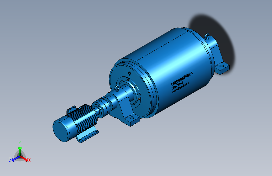 WⅠ型外置式电动滚筒