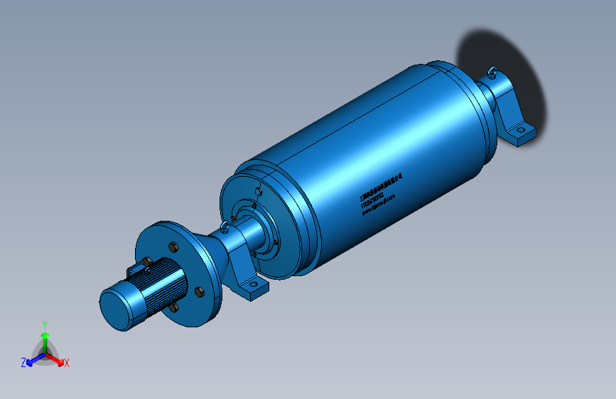 WⅡ型外置式电动滚筒