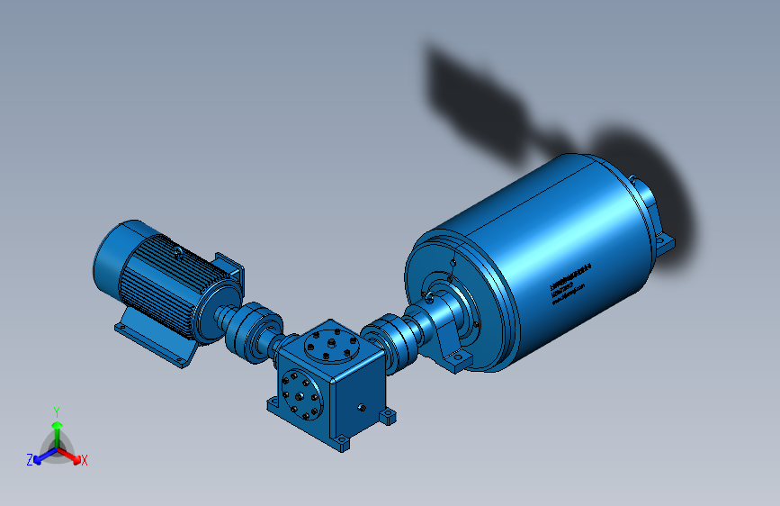 WⅢ型外置式电动滚筒