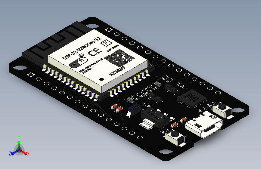 MC ESP32 (CP2102)电路板