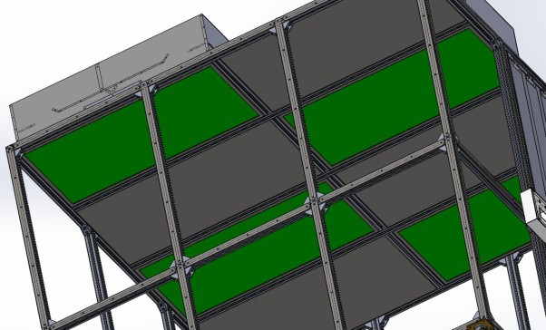 2.5米铝型材洁净棚