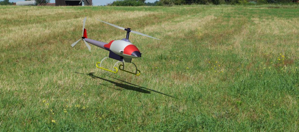 图纸介绍 ：直升机