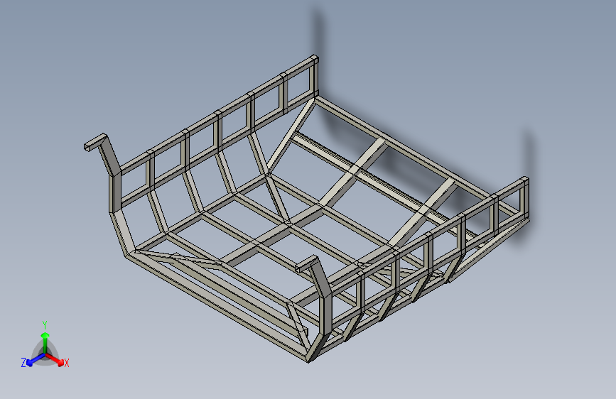 Crawler Dumper履带式自卸车简易模型