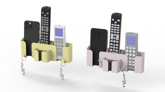 手机遥控器收纳支架