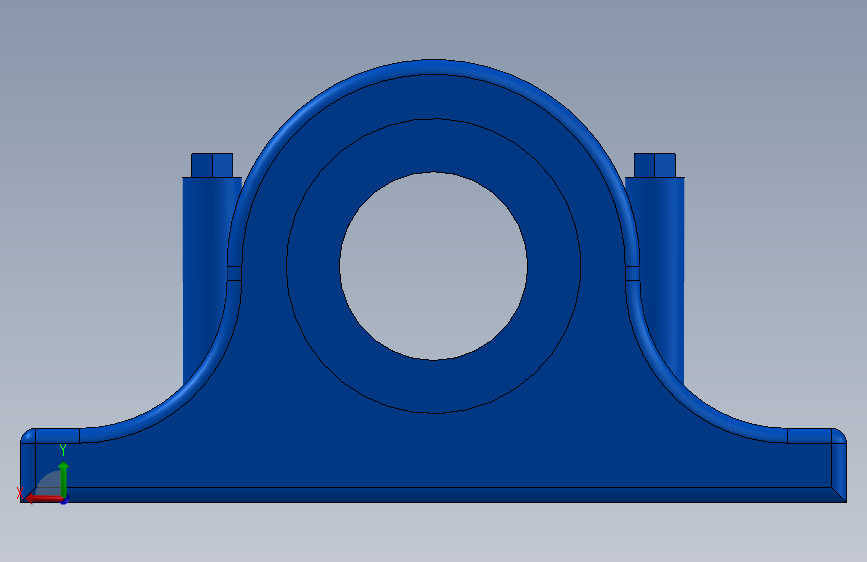 轴承座 SN 515_SOLIDWORKS 2013_模型图纸下载 – 懒石网