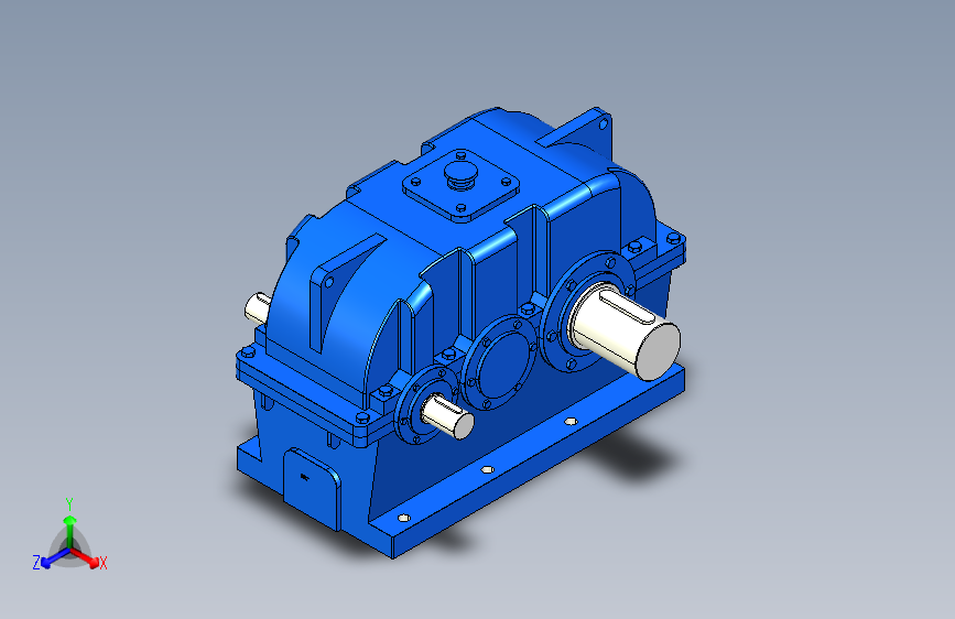 中心距500 ZLY型硬齿面圆柱齿轮减速器