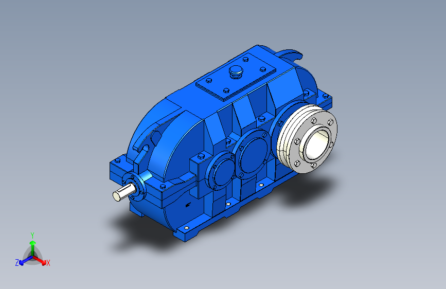 中心距560 DCYK型圆锥圆柱齿轮减速器