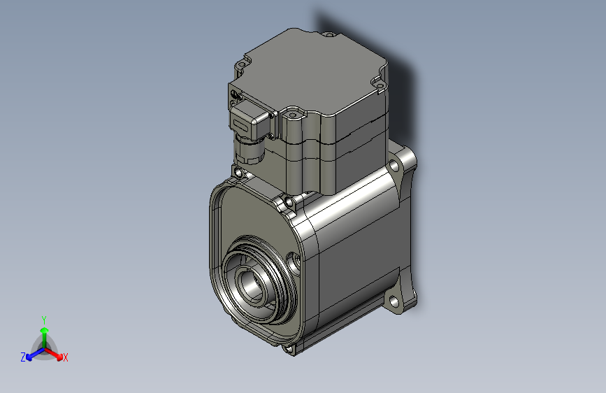 直角轴高强度减速机SF中空轴型