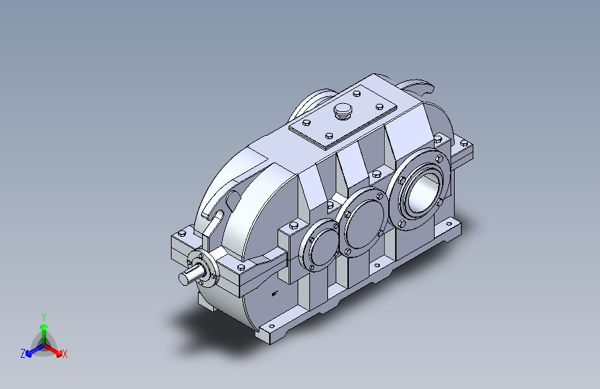 中心距710 DCYK型圆锥圆柱齿轮减速器