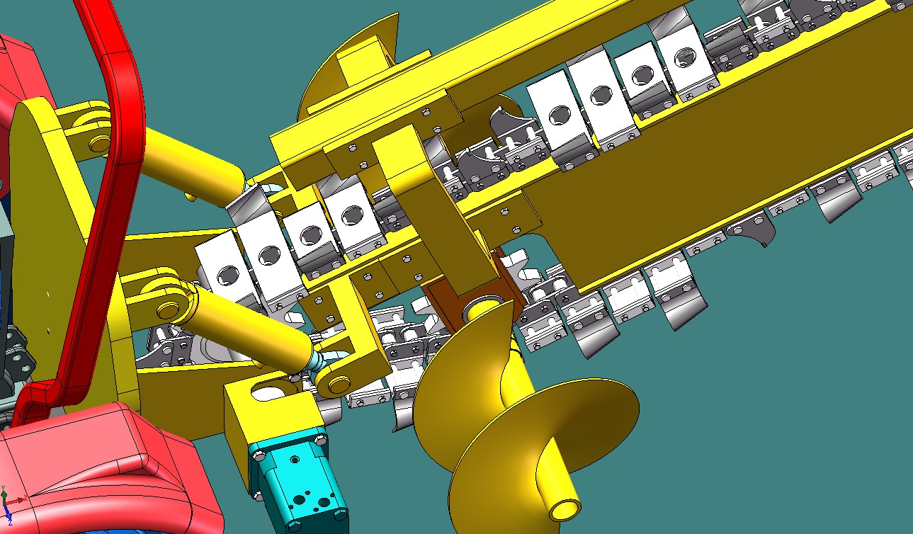 开沟机模型=1088875=1000