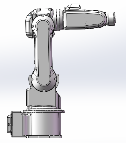 安川MH3F关节可运动机器人模型YASkawa