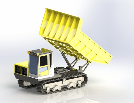 履带式自卸车