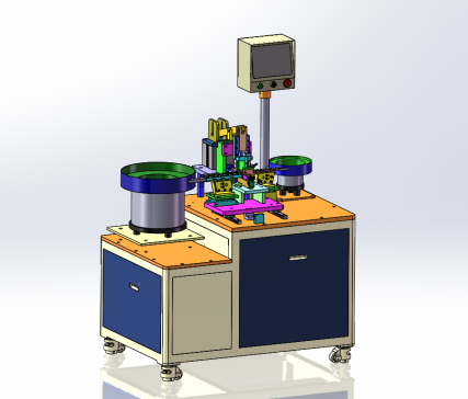 全自动直线铆银点机