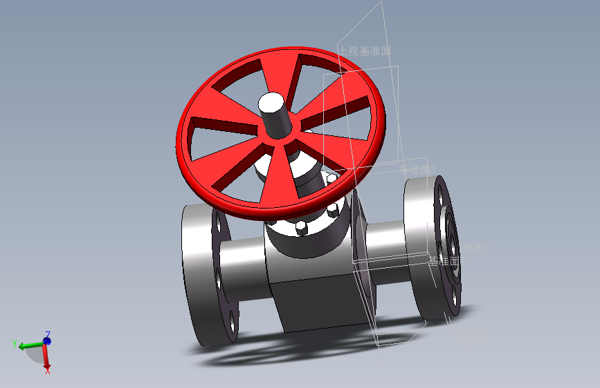 DN40平板闸阀RJ2500