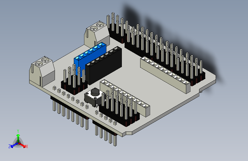 Sheild I_O 扩展 V7.1电路板