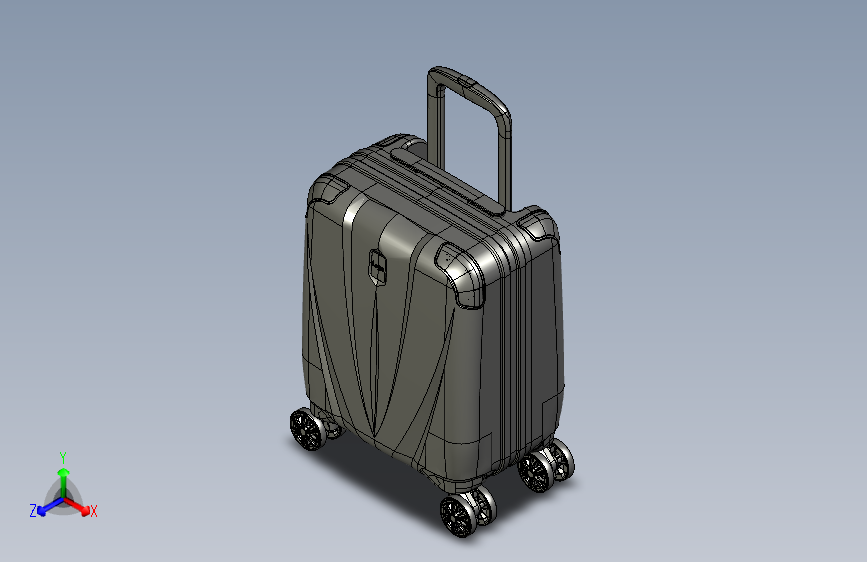 15寸四轮拉杆箱