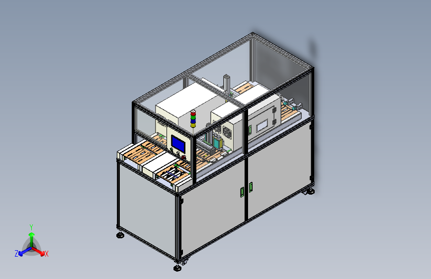 点胶固化机循环自动生产线（UV固化）