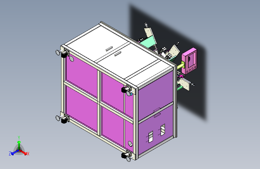 电池极片称重收料机