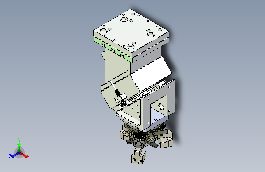 90度旋转机械手转臂