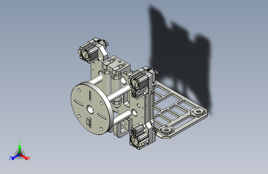 CNC压板式加工治具