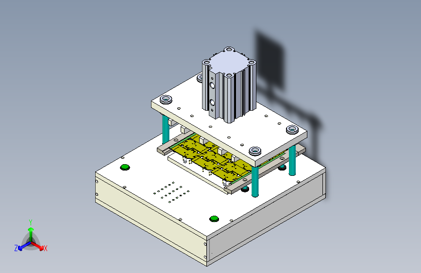 电路板测试夹具