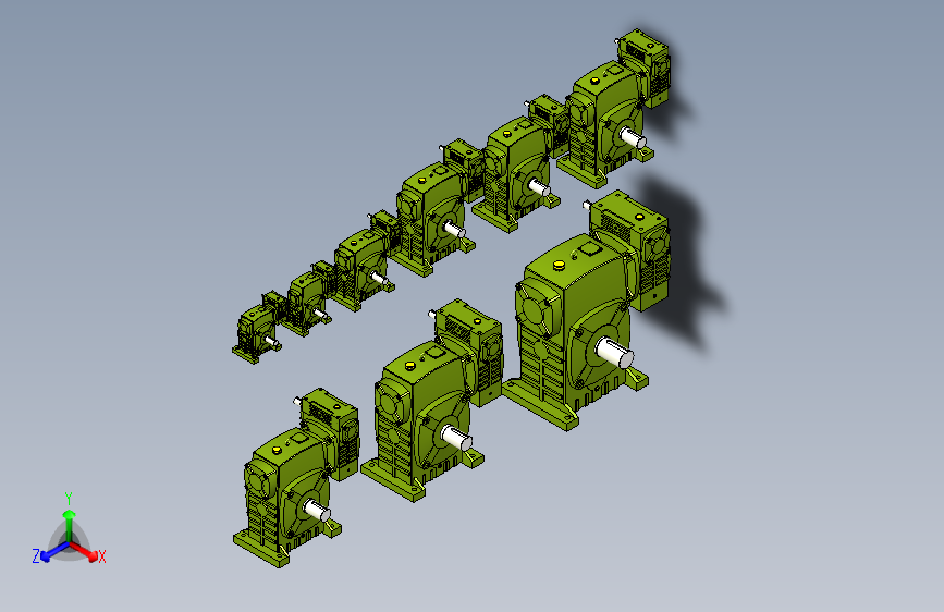 WPES型蜗轮蜗杆减速机