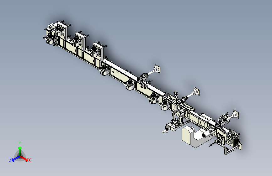 电梯曳引机流水线（电机组装工序）