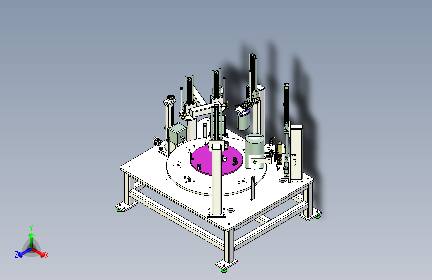 定子点胶机（UG设计）