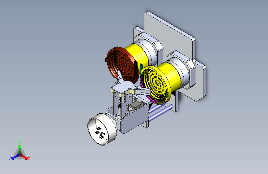 二极管SMD下料系统（双振动盘下料）